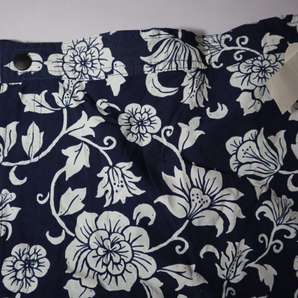 NWT New Big Mens 1XB Caribbean Roundtree & Yorke Swim Board Shorts Navy MSRP $55 - Picture 2 of 5